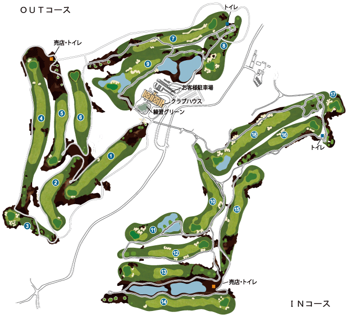 コース案内図